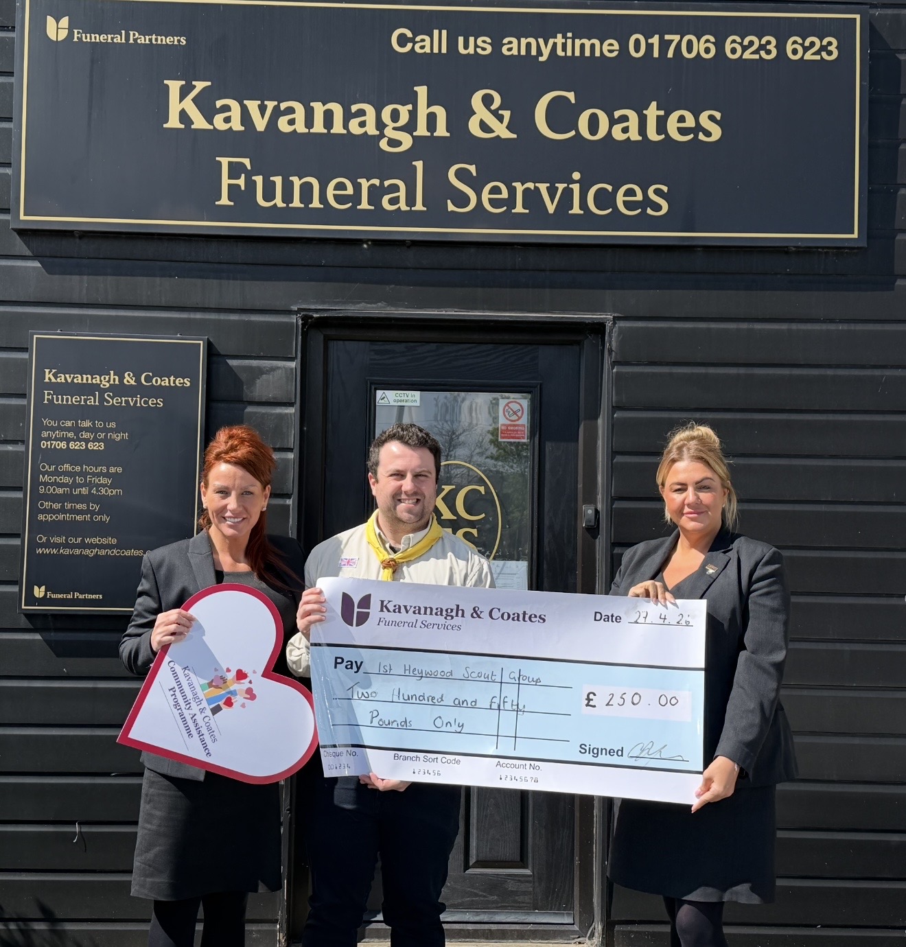Kavanagh & Coates Community Assistance Programme Supports Local Groups